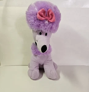 Clifford Cleo Purple Poodle Dog Plush 14" Stuffed Animal Scholastic - Picture 1 of 8