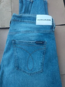 Calvin Klein Men’s Jeans Size 38X32 CKJ 056 Light Blue Wash Athletic Taper Fit - Picture 1 of 6