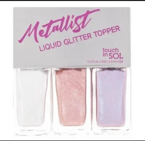 Touch In Sol Metalist Liquid Glitter Topper Trio - 03 Shine Purple Look - Imagen 1 de 2