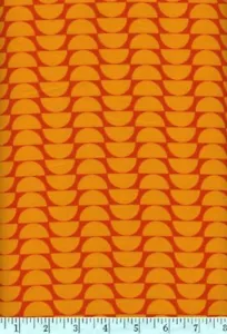 Bloom Modern Orange Slices Bubbles Quilt Fabric - Fat Quarter - Picture 1 of 1