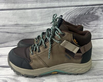 Botas Teva Grandview GTX Mujer Talla 7.5, Chocolate Chip Brown Vibram Foto 1 de 4