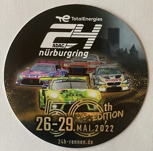 Original Aufkleber 2022 50. ADAC 24h Rennen Nürburgring Total Manthey Grello rar - Bild 1 von 1