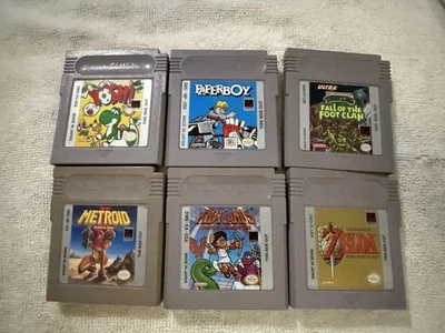 Lote de jogos Gameboy Zelda, Yoshi, Metroid  - Imagem 1 de 2