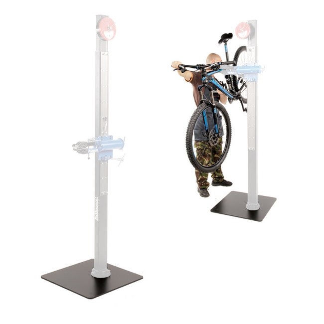 Cavalletto Riparazione Bici Regolabile - Supporto Da Lavoro Per Manutenzione Con Morsetto 360° - Foto 4