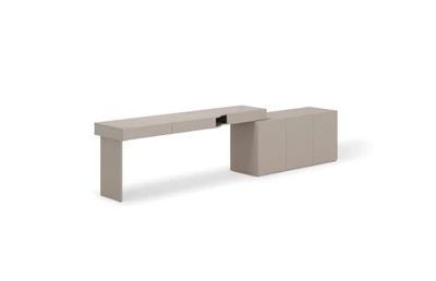 WOOW SET-WOS4L Arbeitszimmer Set – Schreibtisch links + Kommode Jugendzimmer - Bild 1 von 4