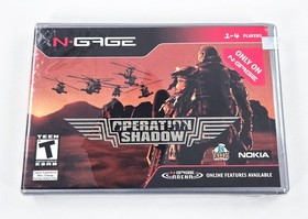 OPERATION SHADOW NEW FACTORY SEALED 2004 Authentic Nokia N-Gage