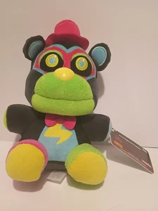 Funko Five Nights At Freddy’s Blacklight Glamrock Freddy Hot Topic Plush FNAF - Picture 1 of 4