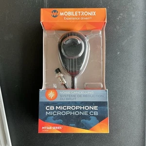 New Mobiletronix CB MICROPHONE Noise Cancelling MT56B Series Black - Zdjęcie 1 z 4