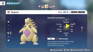 Kampfbereites Shiny #248 Despotar PVP ZA 6IV | Pokemon Legenden: Z-A - Bild 1 von 6