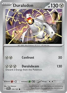 Duraludon 129/191 | Chispas Surgentes | Común | No Holo | Carta Pokémon Casi Nueva - Imagen 1 de 1
