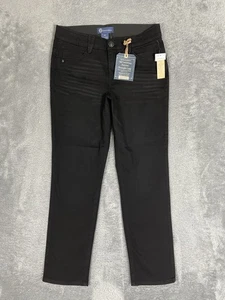 Jeans Democracy Donna 10 Nero Assoluzione Gamba Dritta Natalie Dimagrante Elasticizzato - Foto 1 di 15