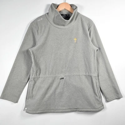 Túnica polar RLX Ralph Lauren PGA Harding Park para mujer grande gris Foto 1 de 4