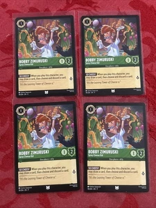 4x Lorcana Fabled - Bobby Zimuruski - Spray Cheese Kid - 78/204 x4 - Picture 1 of 7