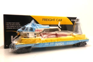 K-Line, O, K691-8015, NASA Flat Car w/ Capsule and Helicopter, C-9 NIB - Picture 1 of 21