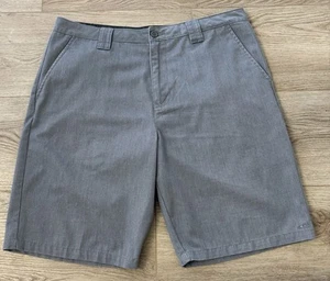 O'Neill Relaxed Fit Chino Shorts Men’s 36 Gray Stretch Walking Beach Golf Casual - Picture 1 of 14