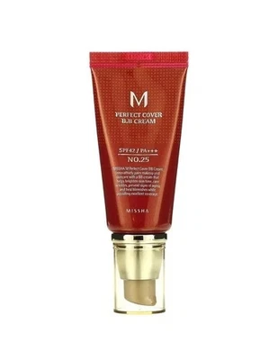 M Perfect Cover B.B Cream, SPF 42 PA+++, No. 25 Warm Beige, 1.7 oz (50 ml) - Image 1 of 2