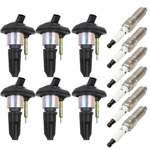Ignition Coil and Spark Plug for 2003-2008 Isuzu Ascender UF303 - Picture 1 of 6