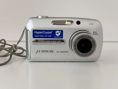 Olympus mju Digital 800 Kompaktkamera 8MP wetterfest Digitalkamera Foto - Bild 1 von 4