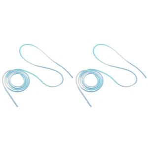 2 Comptes Corde de Protection Ligne de Données Couverture de Fil Électrique Protecteur de Câble - Photo 1 sur 12