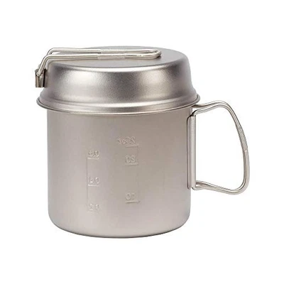 Snow Peak Titanium Trek SCS-008T Pot Capacity: 900ml Lid - Image 1 of 4