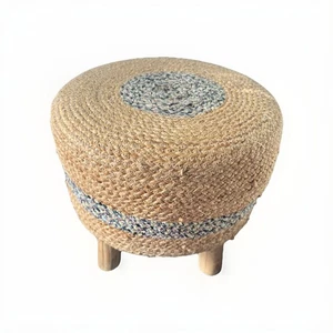 Jute Rope Foot Rest - Picture 1 of 8