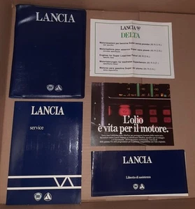 Portadocumenti Lancia Delta HF Turbo GT Libretto Assistenza Service Fiat 1988 - Foto 1 di 22