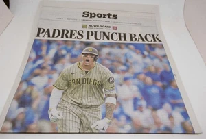 San Diego Padres OCT 2, 2025 "Padres Punch Back" San Diego Union Sports Section - Picture 1 of 8