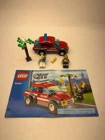 60001 LEGO Complete CITY: Fire Chief Car