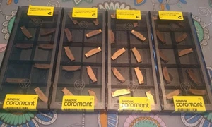 40 pcs Sandvik N123G2-0300-0003-TF 1125 grooving carbide inserts turning Express - Foto 1 di 3