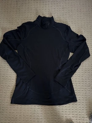 Camisa Nike Golf Tour Performance Para Mujer Negra Manga Larga Dri Fit Cuello Simulado XS Foto 1 de 4