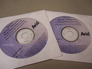 Avid Unity LANserver EX II Rcvry CD 0010-06384-03 Rev.A - Picture 1 of 1