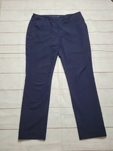 Tommy Hilfiger Womens 6 Ankle Pants Navy Blue - Picture 1 of 11