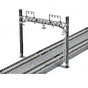 Kato 23-063 Caténaire Voie Double Large / Catenary Double Track Wide Truss 6pcs - Picture 1 of 3