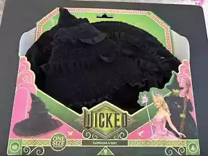 Wicked Elphaba's Hat The Noble Collection HTF Wizard Of Oz Ariana Grande NEW - Picture 1 of 7