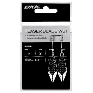 BKK Spinner Blatt für Gummifische zum Kunstköderangeln Teaser Blade WS1, Zubehör - Bild 1 von 1