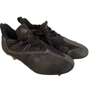 Adidas Mens Cleats Size 10 Black Sparkle Adizero Football FX2080 - Picture 1 of 5