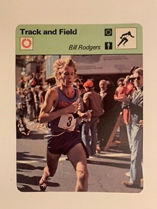 1979 Sportscaster Track and Field #60-16A BILL RODGERS Nrmt+ Rare!