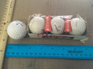 Original verpackte Hülle mit 3 Vintage Acushnet DT Titleist Golfbällen - Bild 1 von 8