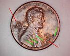 1984 Denver  LINCOLN MEMORIAL CENT - Long Die Chip and Zinc Rot on "D"