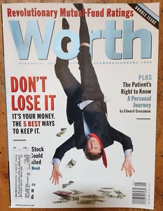 DONALD TRUMP Worth Magazine December January 1998 DON'T LOSE IT - Picture 1 of 1