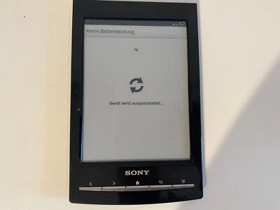 Sony Digital Book Reader PRS-T1 EBook Reader, Schwarz, 2GB - Bild 1 von 2