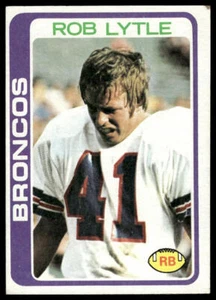 1978 Topps #144 Rob Lytle RC Denver Broncos - Picture 1 of 2