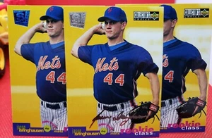 1994 UD Collectors Choice Rookie Class Jason Isringhausen lote con firma plateada - Imagen 1 de 4