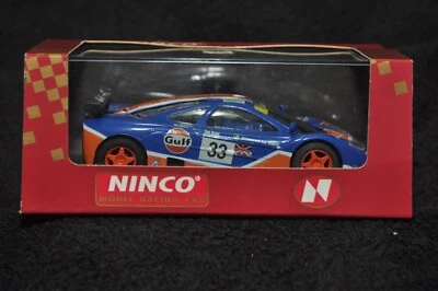 Ninco  Slot Car Mclaren F1 GTR #33  1:32 Gulf Bellm/Weaver/Lehto - Image 1 of 2