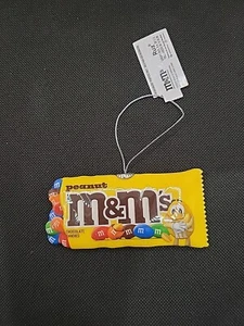 PEANUT M&M's CANDY Imitación Comida Navidad Decoupage Adorno Irrompible Nuevo Con Etiquetas - Imagen 1 de 3