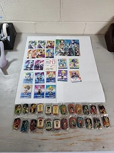 2016 Hatsune Miku Collector Trading Card Concert Cards & Complete 24 Dog Tag Set - Picture 1 of 12