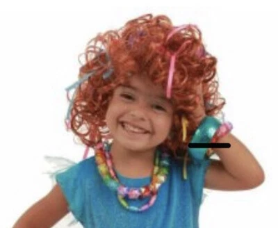 Niñas Peluca de Vestir Princesa Paraíso Volantes Lilly Peluca Disfraz Nuevo Foto 1 de 4