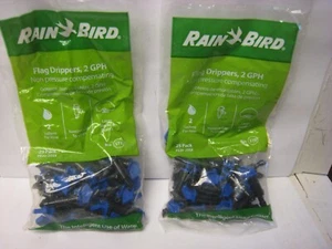 2 yes 2 packs Rain Bird Flag Dripper 2.0 GPH (25 Pack) FE20-25SX - Picture 1 of 6