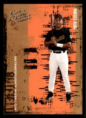2005 Donruss Leather & Lumber  #104 Moises Alou San Francisco Giants - Image 1 of 2