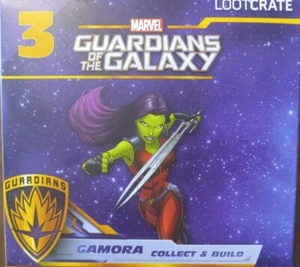 Marvel Guardians of the Galaxy Gamora #3 Collect and Build Loot Crate NEW - Picture 1 of 8